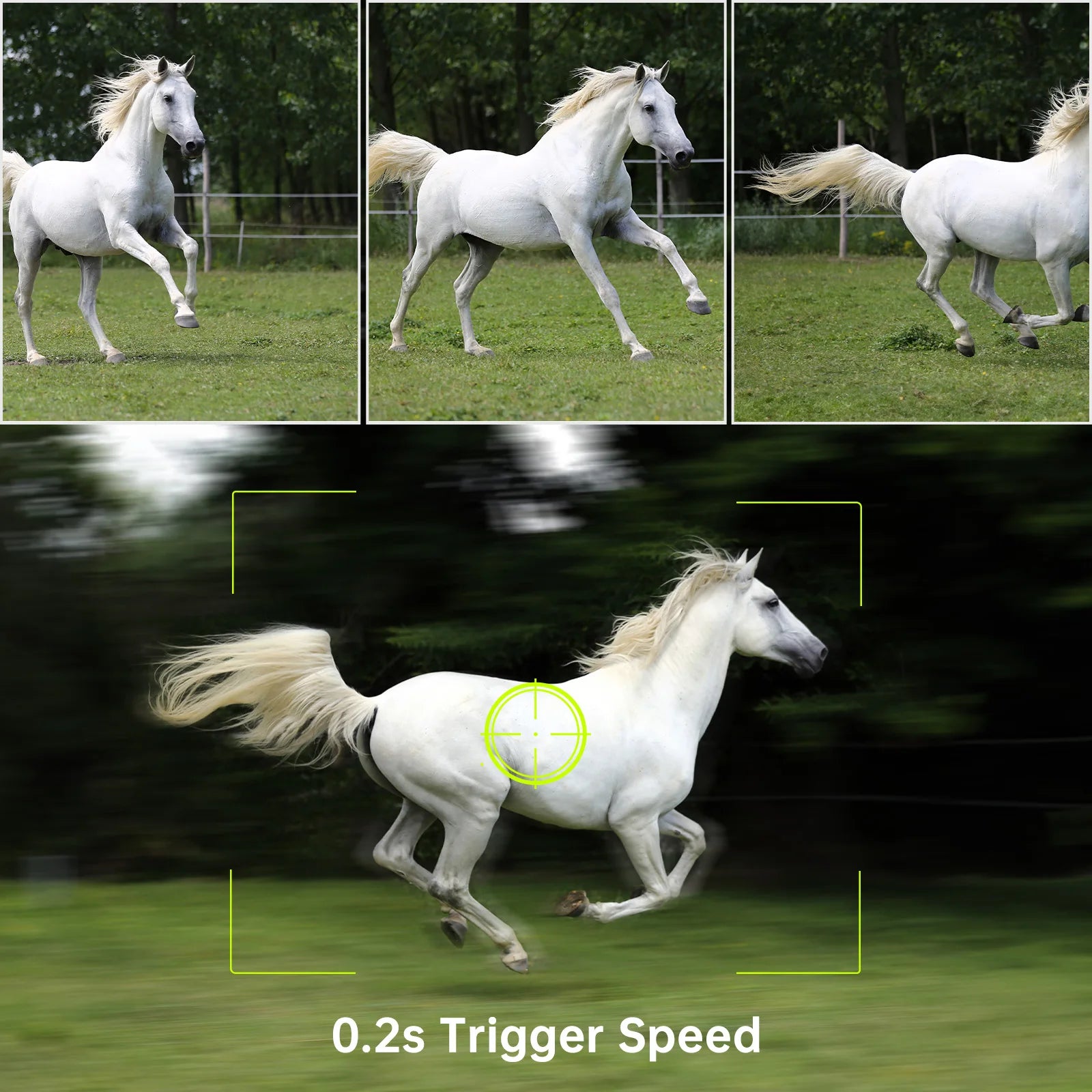 4K 64MP Solar Trail Camera with Night Vision – 0.2s Trigger