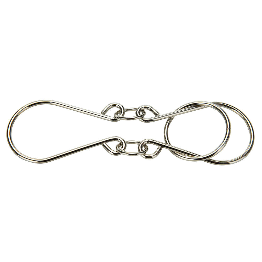 8-Piece Metal IQ Brain Teaser Set – Montessori Wire Puzzles for Kids & Adults