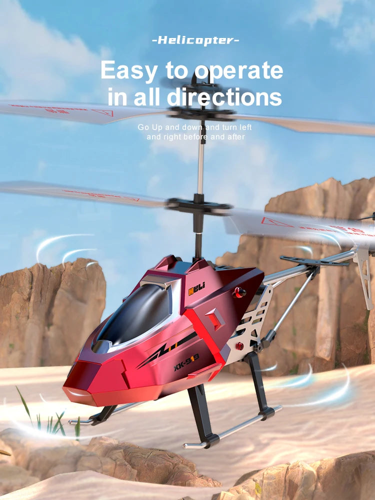 2.4GHz Alloy RC Helicopter 3.5CH with Gyro & LED Lights