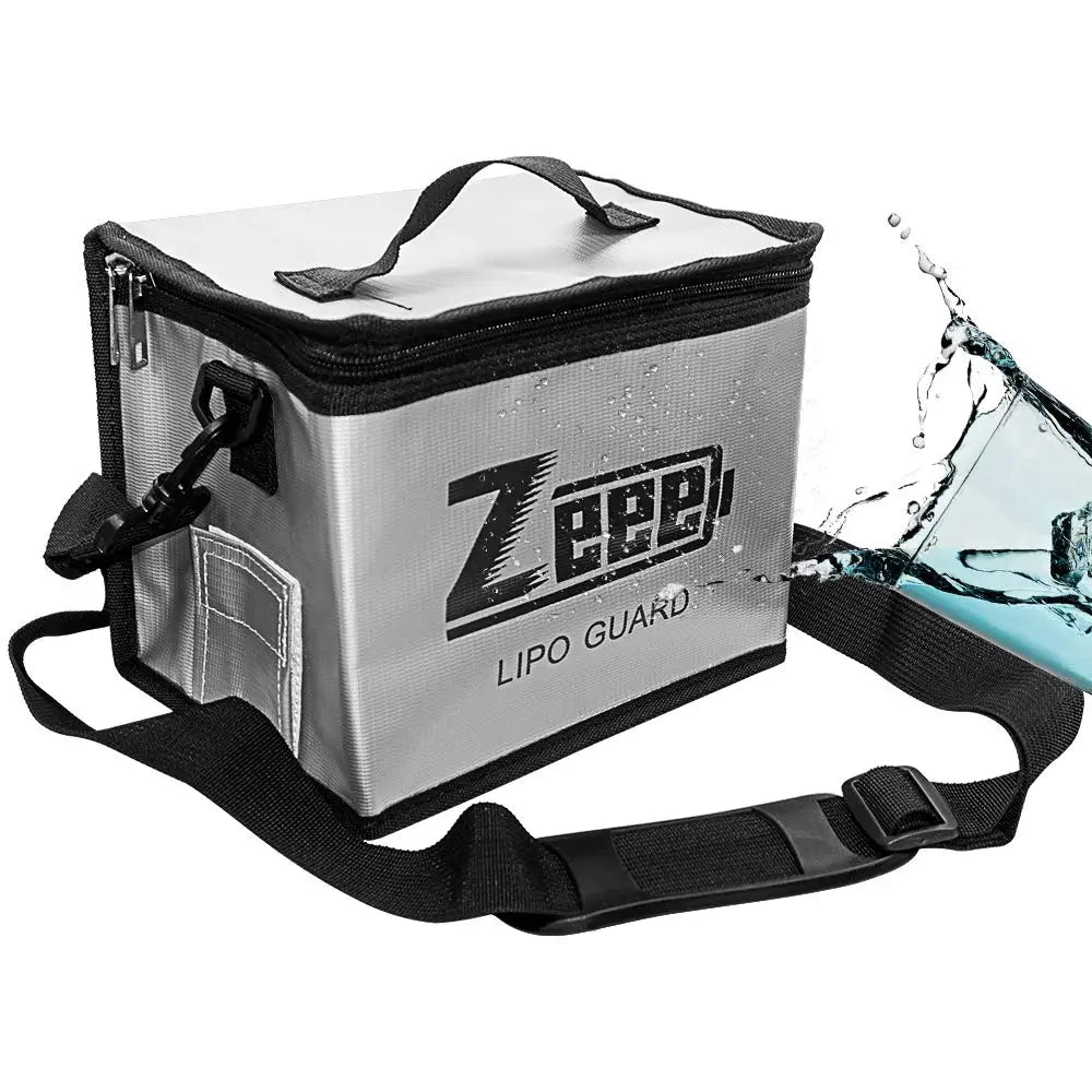 Zeee LiPo Battery Safe Bag Fireproof Explosionproof – 215×145×165mm