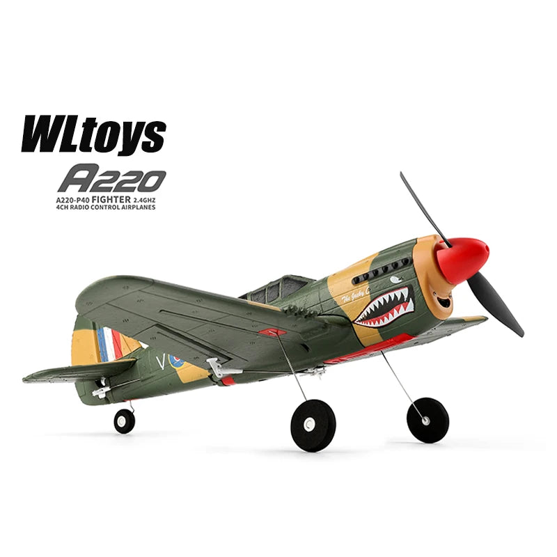 WLtoys A220/A210/A260 RC Airplane 2.4G 4CH 3D/6G Stunt Fighter