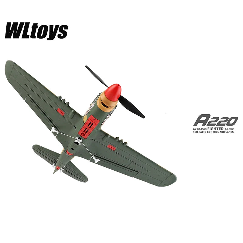 WLtoys A220/A210/A260 RC Airplane 2.4G 4CH 3D/6G Stunt Fighter
