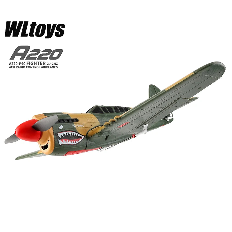 WLtoys A220/A210/A260 RC Airplane 2.4G 4CH 3D/6G Stunt Fighter