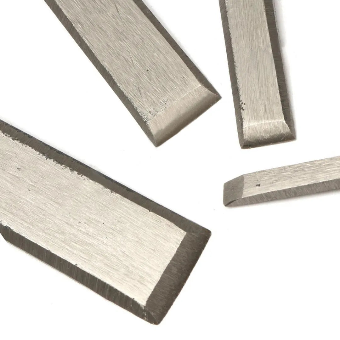 4Pcs Wood Carving Chisel Set – 8/12/16/20mm Beech Handle Professional Woodworking Tools