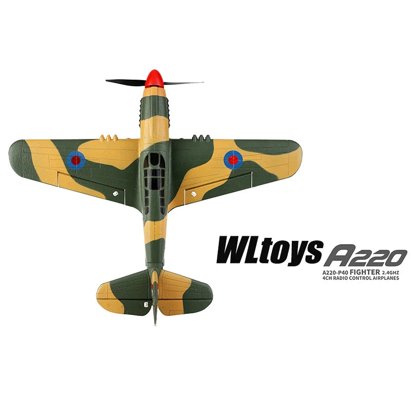 WLtoys A220/A210/A260 RC Airplane 2.4G 4CH 3D/6G Stunt Fighter