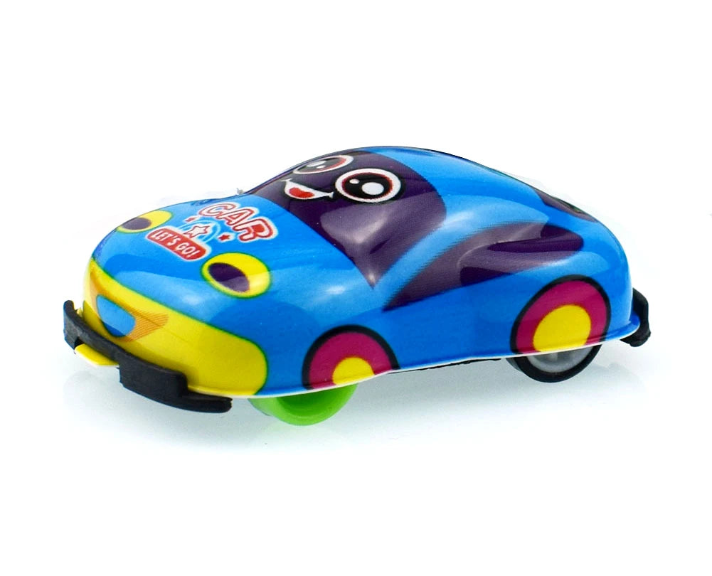 20pcs Cartoon Pull Back Cars & Planes – Mini Plastic Toy Vehicles for Kids