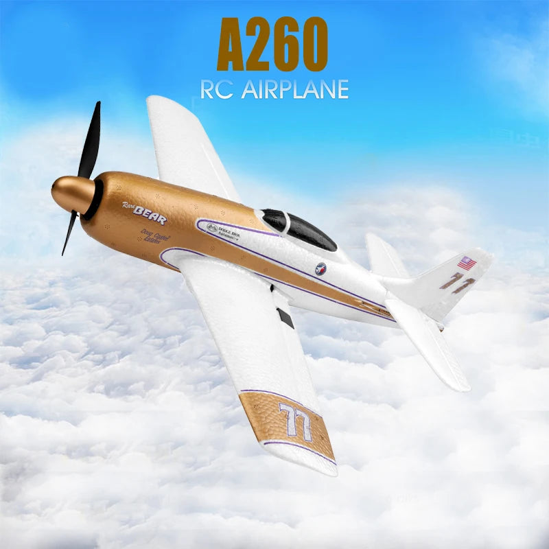 WLtoys A220/A210/A260 RC Airplane 2.4G 4CH 3D/6G Stunt Fighter