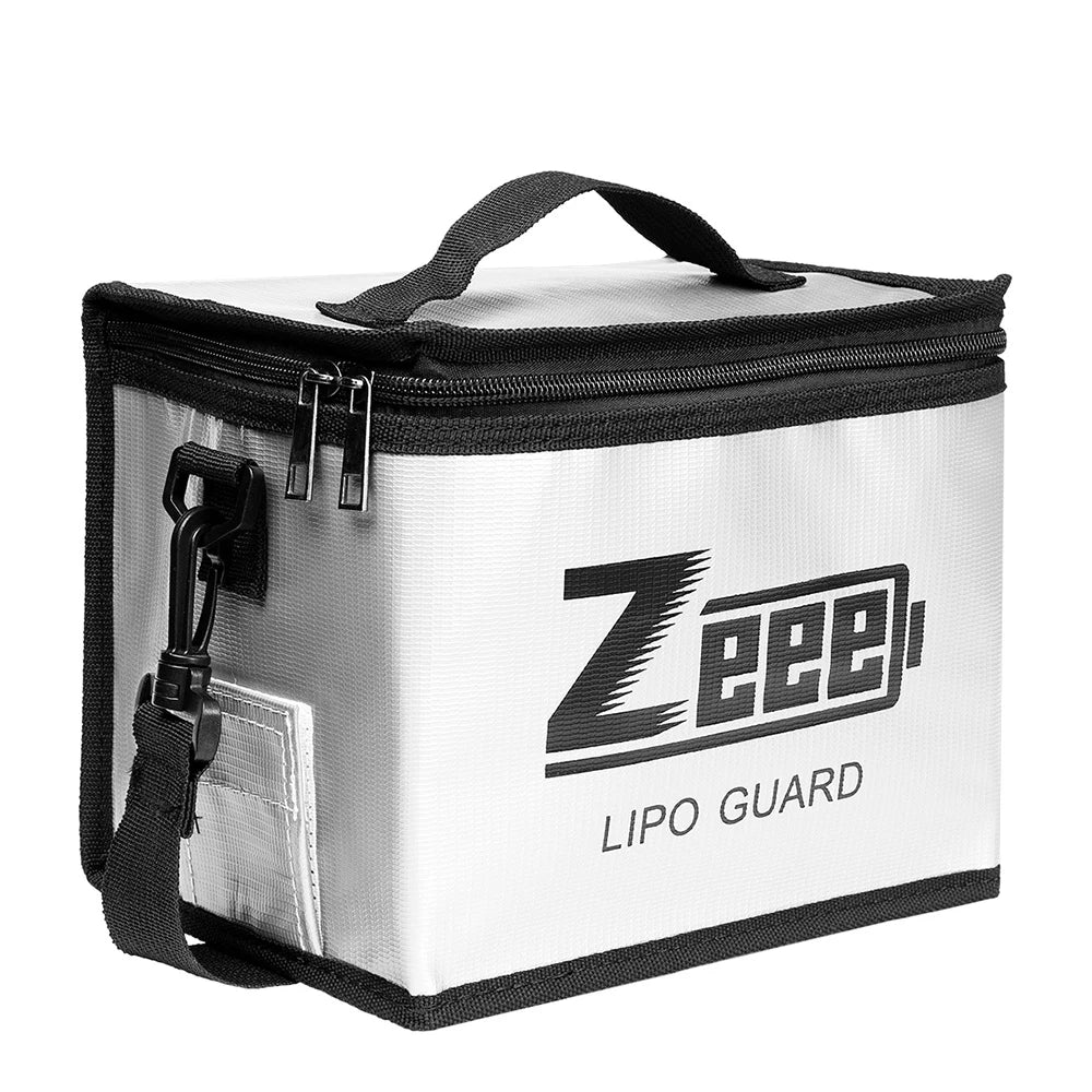 Zeee LiPo Battery Safe Bag Fireproof Explosionproof – 215×145×165mm