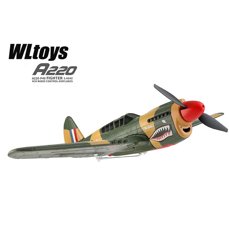 WLtoys A220/A210/A260 RC Airplane 2.4G 4CH 3D/6G Stunt Fighter
