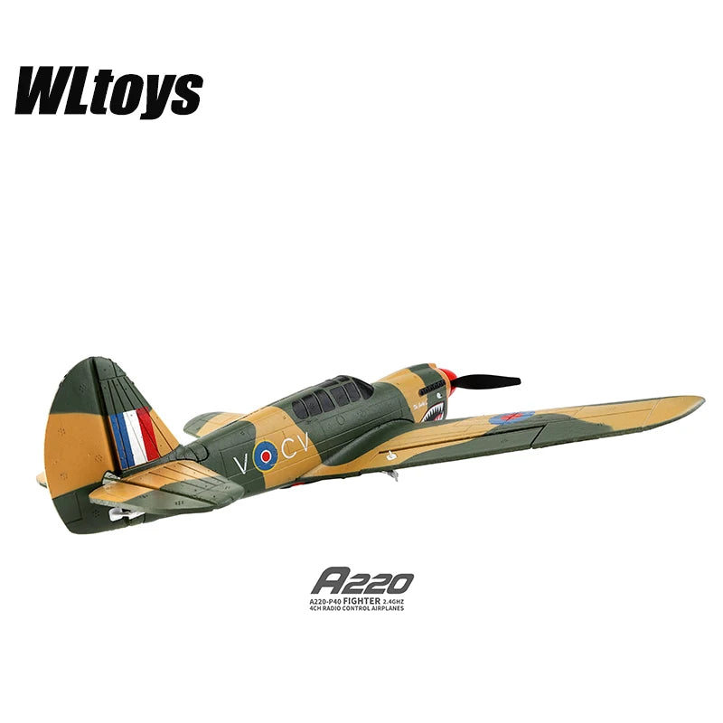 WLtoys A220/A210/A260 RC Airplane 2.4G 4CH 3D/6G Stunt Fighter