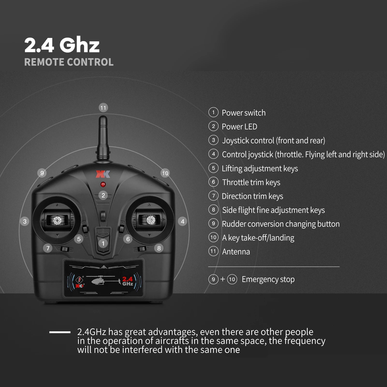 WLtoys K127 Single-Blade RC Helicopter 4CH 6-Axis – RTF Beginner Toy