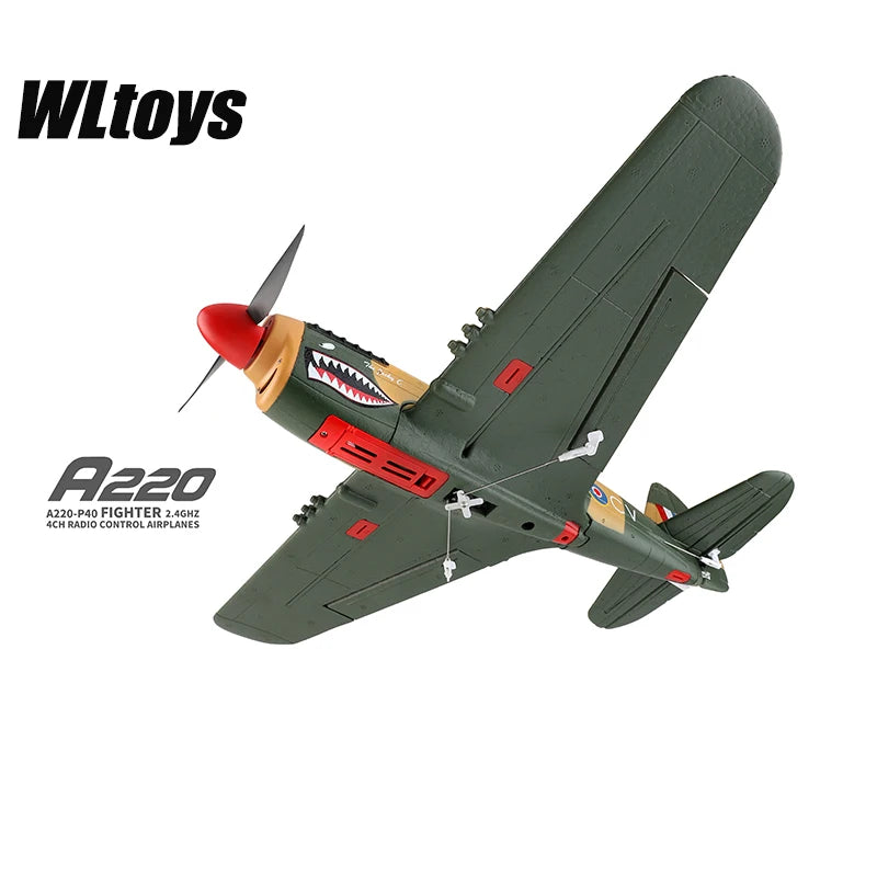 WLtoys A220/A210/A260 RC Airplane 2.4G 4CH 3D/6G Stunt Fighter