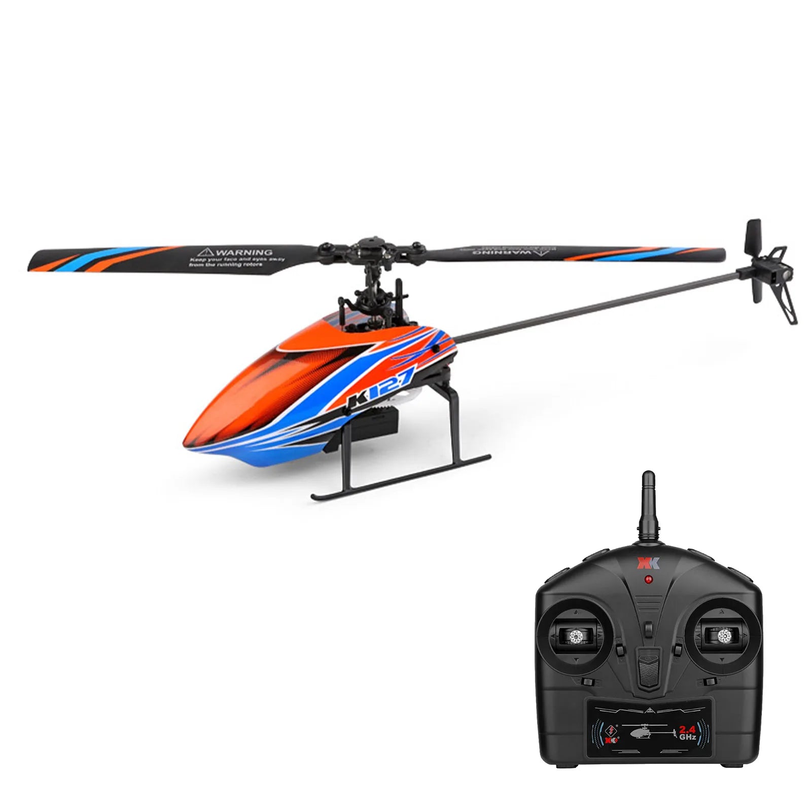 WLtoys K127 Single-Blade RC Helicopter 4CH 6-Axis – RTF Beginner Toy