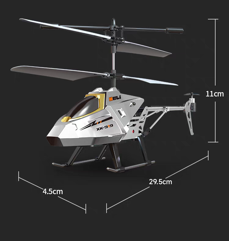Large Alloy RC Aircraft Helicopter – Long Endurance UAV Toy