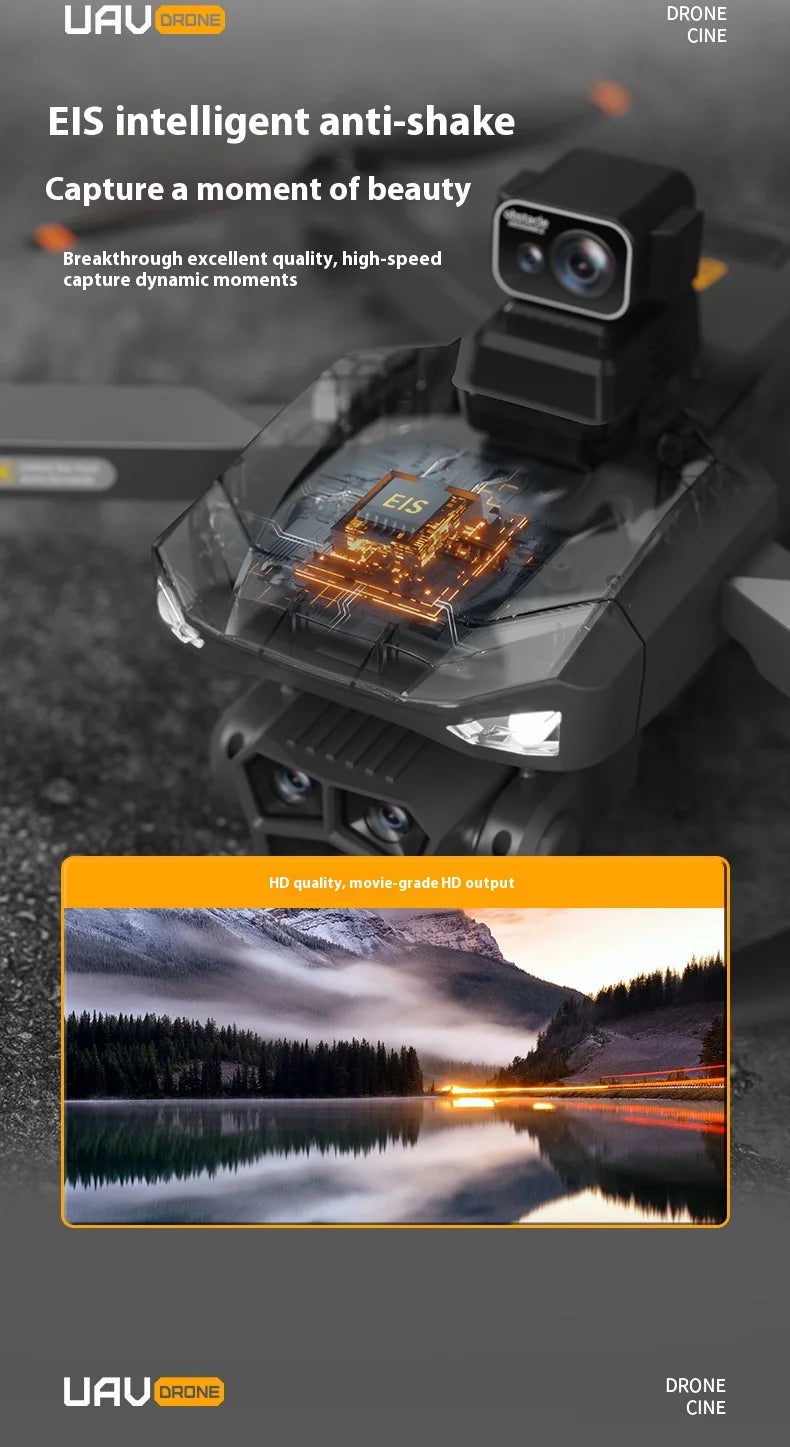 UVA P20 Drone – 8K HD Camera, 3-Axis Gimbal GPS Quadcopter