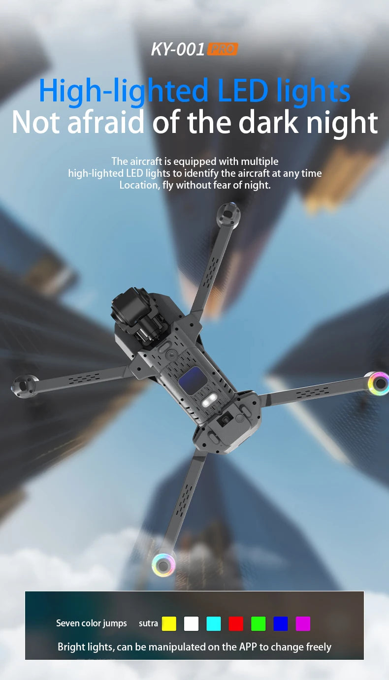 KY-001 PRO Hang 800g GPS Drone – 8K Camera, 3-Axis Gimbal, 20KM Range