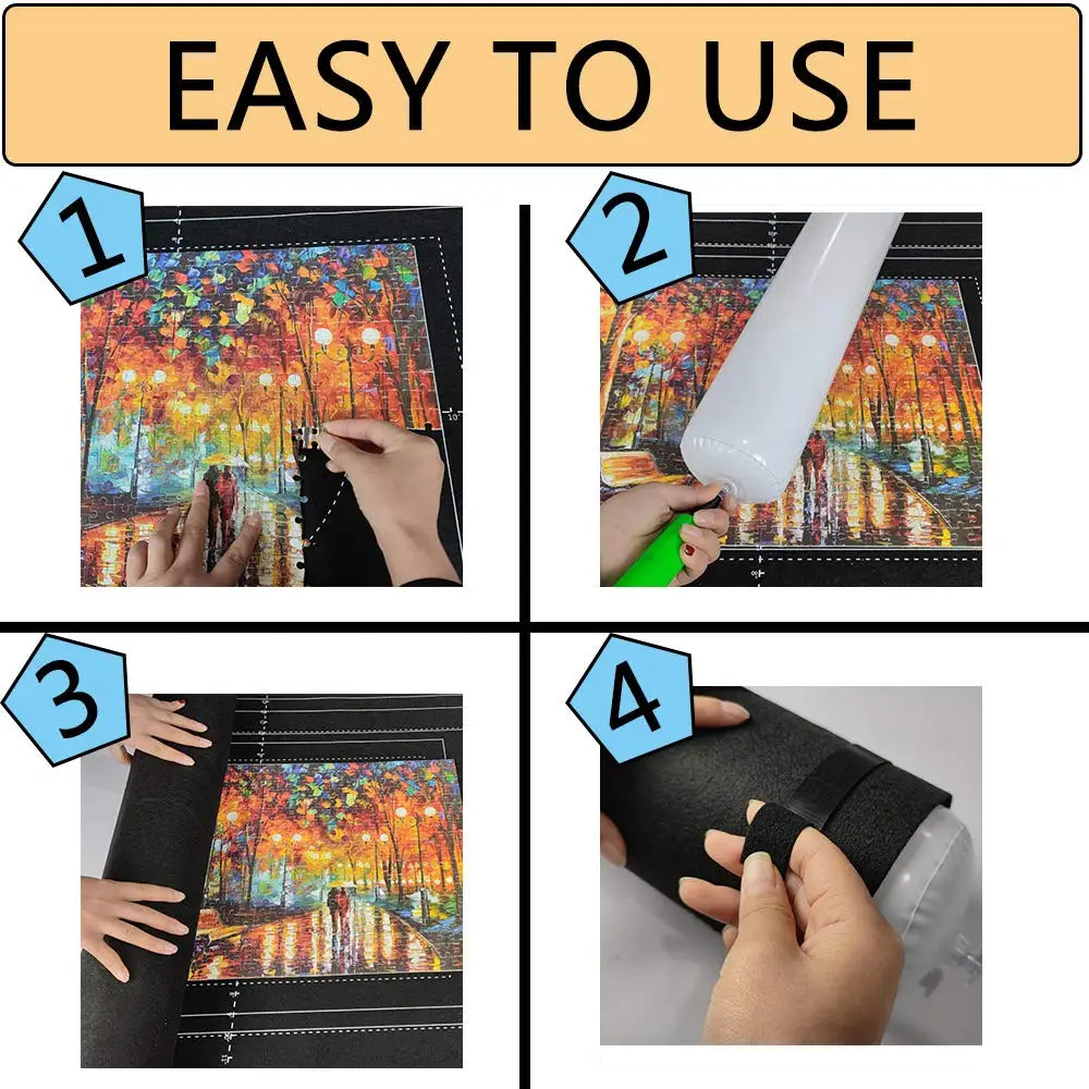 Puzzle Storage Mat – Roll-Up Bag for 1000–3000 Piece Puzzles