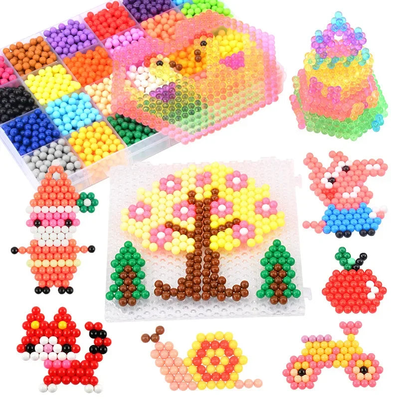 5mm Magic Water Beads – 3D DIY Montessori Aquamosaic Set