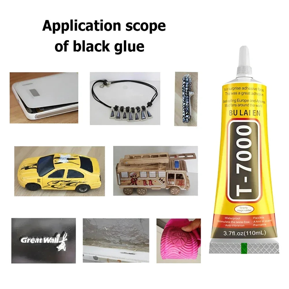 B-7000 Clear Adhesive Glue with Precision Tip (15ml/50ml/110ml)