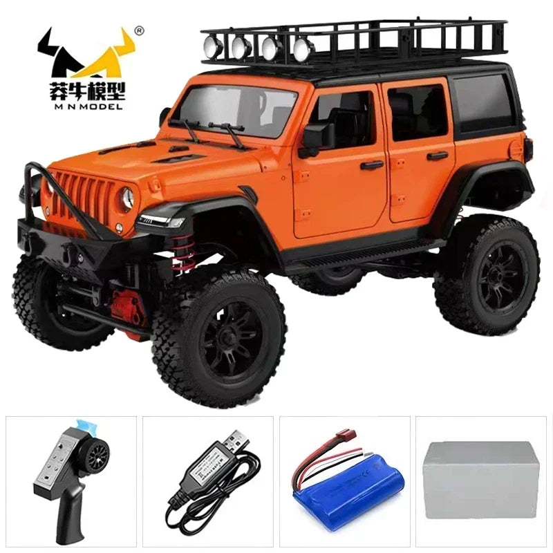 MN82/MN82S 1/12 RC Car 4x4 Off-Road Crawler – Toyota Style