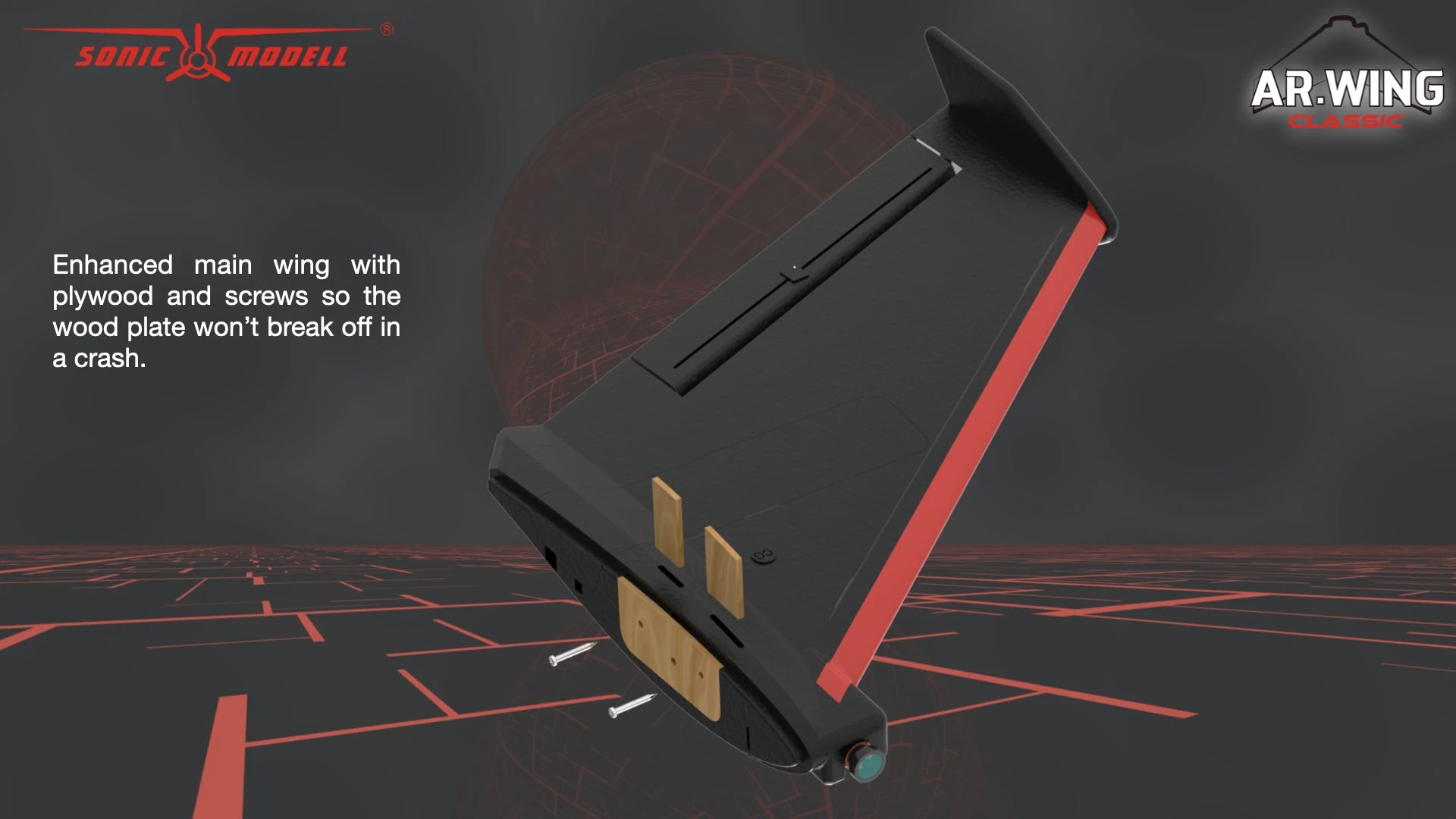 SonicModell AR Wing Classic 900mm EPP FPV RC Airplane Kit