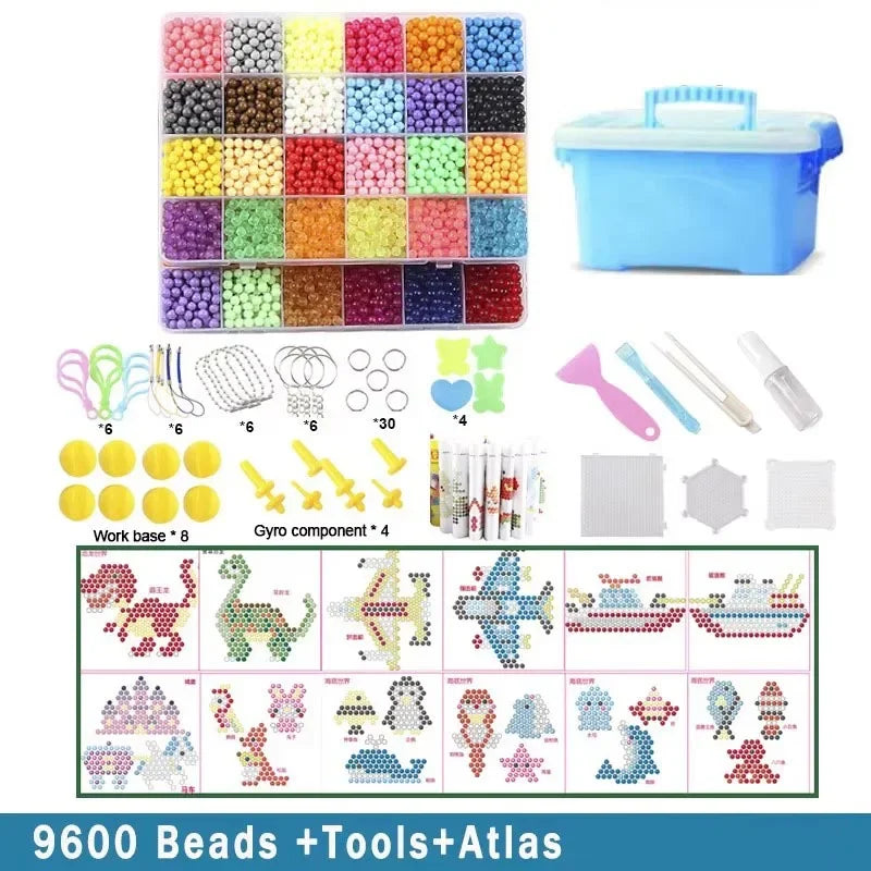 5mm Magic Water Beads – 3D DIY Montessori Aquamosaic Set