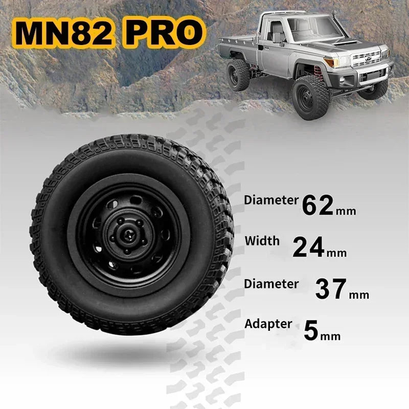 MN82/MN82S 1/12 RC Car 4x4 Off-Road Crawler – Toyota Style