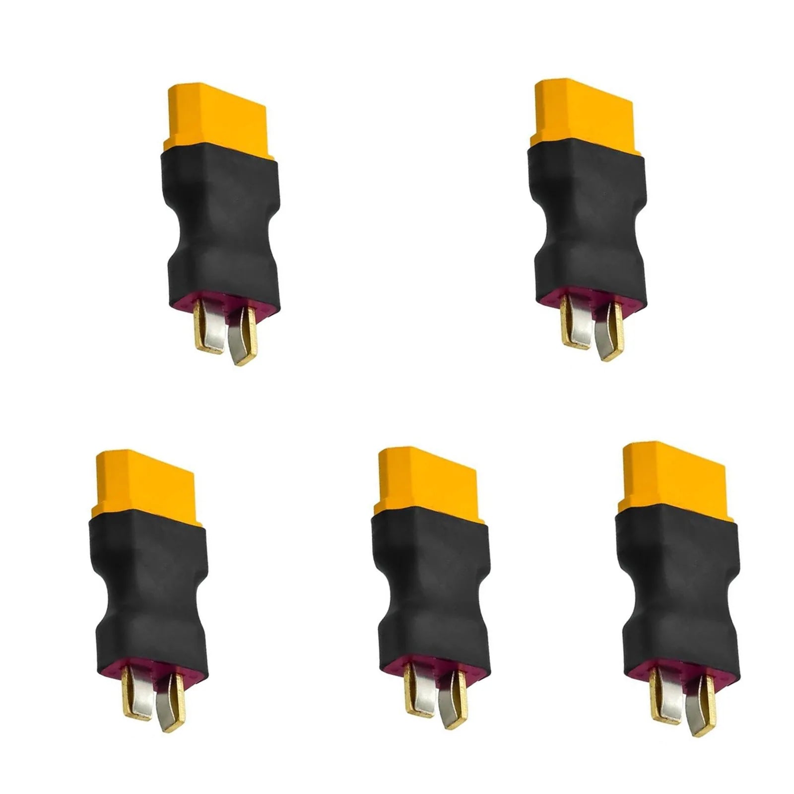 RCXAZ XT60 Female to T Plug Male Adapter – 5PCS