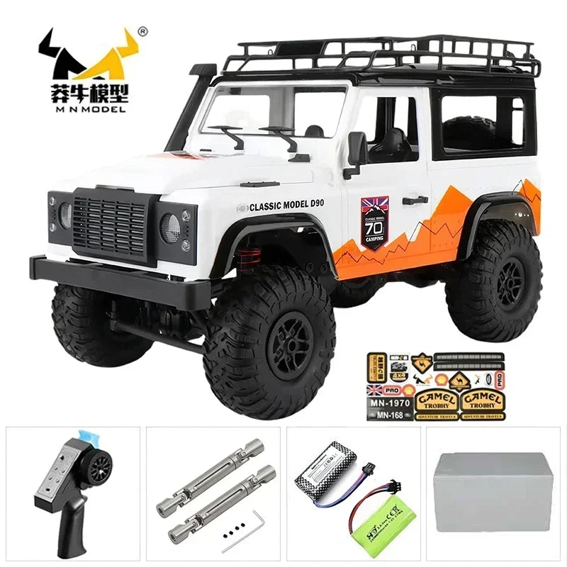 MN82/MN82S 1/12 RC Car 4x4 Off-Road Crawler – Toyota Style