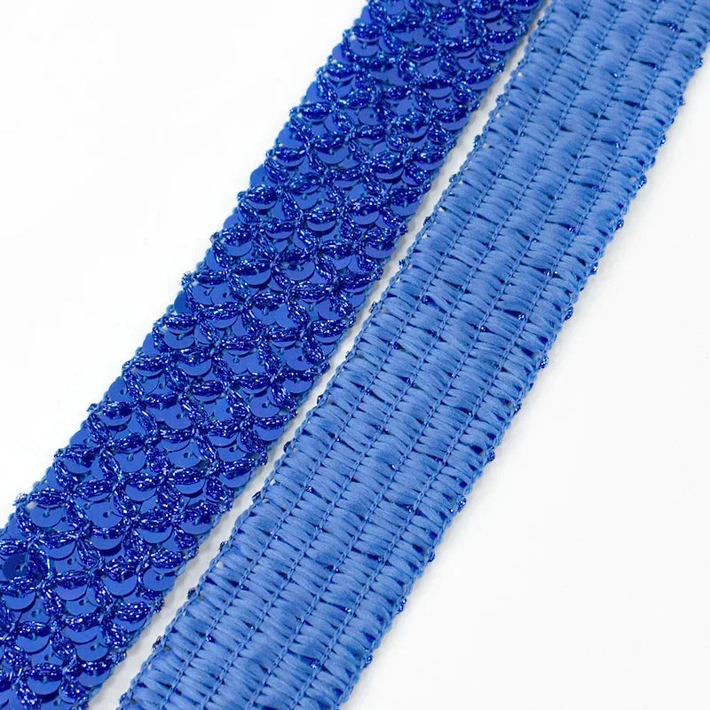2–10M Sequin Ribbon Lace Trim – DIY Sewing & Wedding Decor