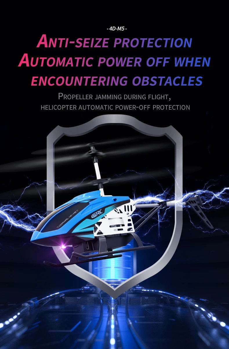 4DRC M5 RC Helicopter 3.5CH with Gyro & Altitude Hold