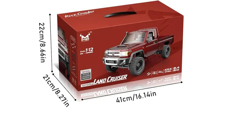 1/12 4WD RC Car Off-Road Buggy Truck – 2.4G Remote Control