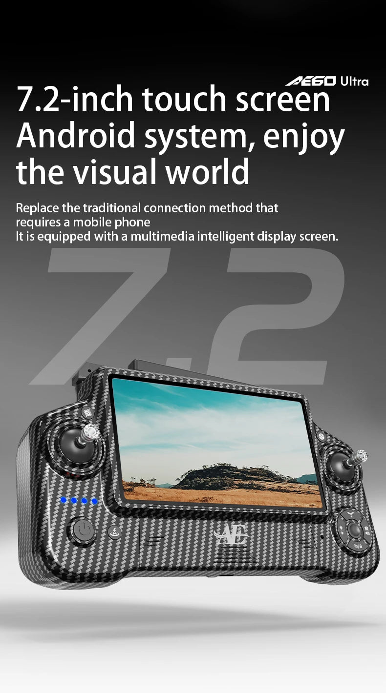 AE60 GPS Drone – 8K Camera, 3-Axis Gimbal, Obstacle Avoidance Quadcopter