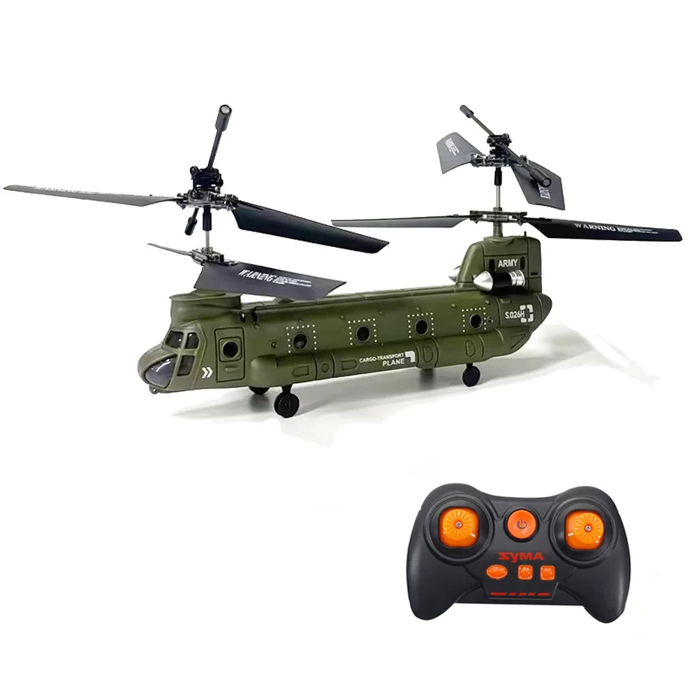S026H RC Helicopter – Double Propeller Fixed-Height Toy