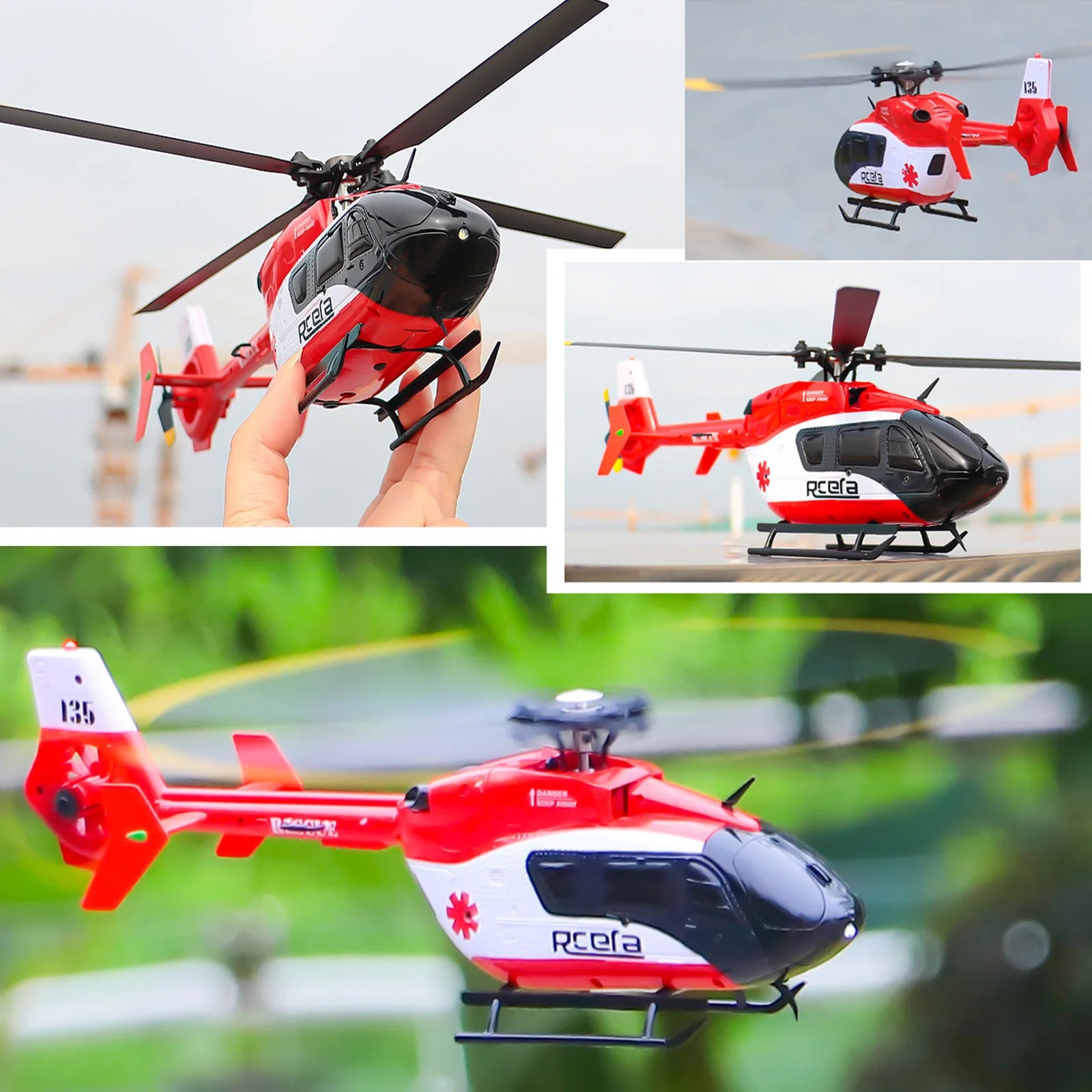 ERA C129V2 RC Helicopter 2.4GHz RTF with 6-Axis Gyro & 3D Flip
