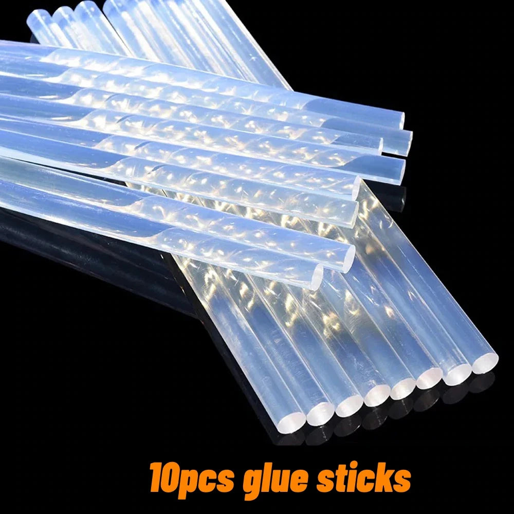 20W Mini Hot Melt Glue Gun – DIY Electric Repair Tool with 7mm Glue Stick Compatibility (EU Plug)