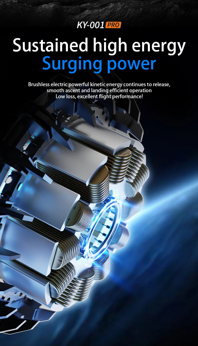 KY-001 PRO Hang 800g GPS Drone – 8K Camera, 3-Axis Gimbal, 20KM Range