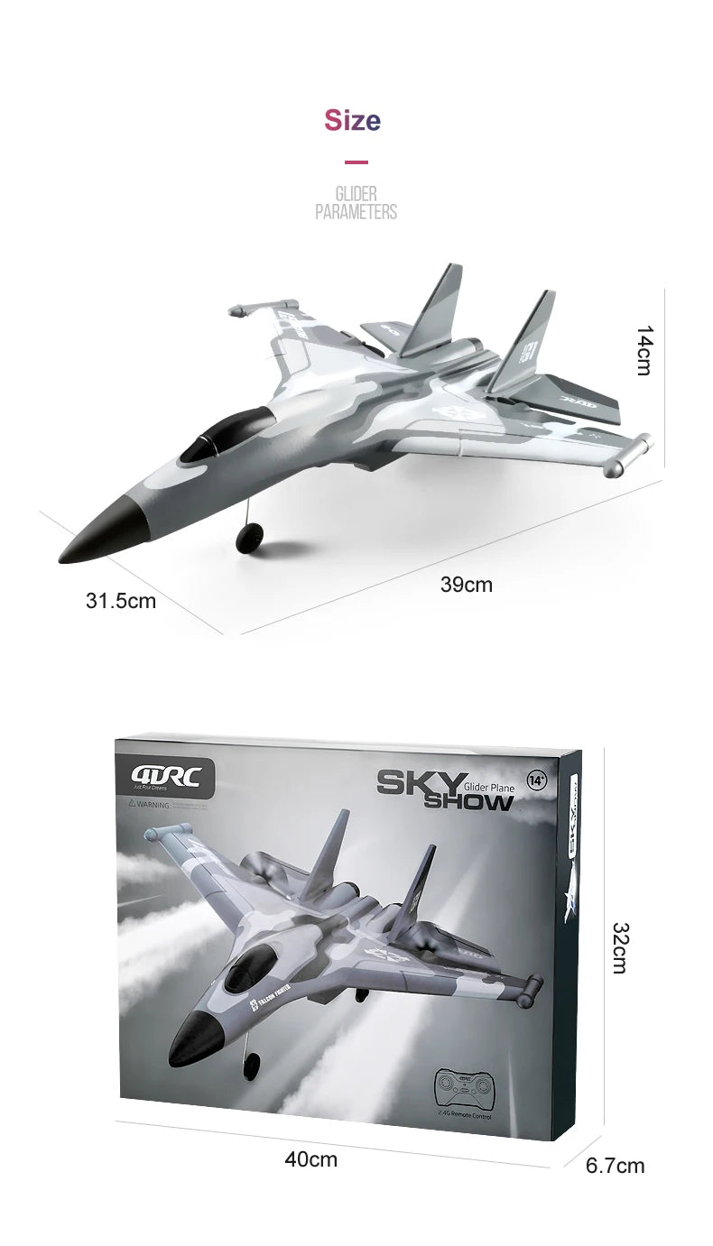 G1 RC Glider Plane 3CH Foam Electric Hand-Throw Airplane