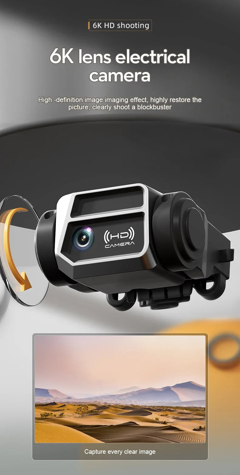 S2S Mini Drone 4K/8K HD Camera Foldable Quadcopter with Obstacle Avoidance