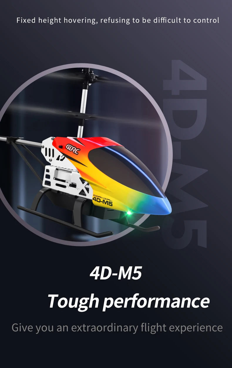 4DRC M5 RC Helicopter 3.5CH with Gyro & Altitude Hold