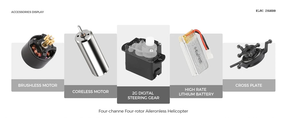 WLtoys K170 RC Helicopter Black Hawk 4CH Dual Brushless