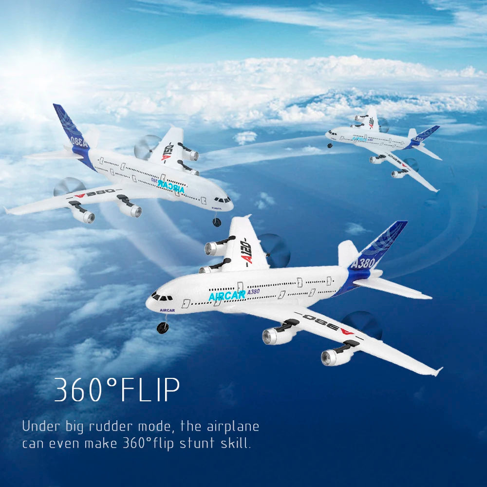 WLtoys XK A120 Airbus A380 RC Plane 3CH EPP RTF