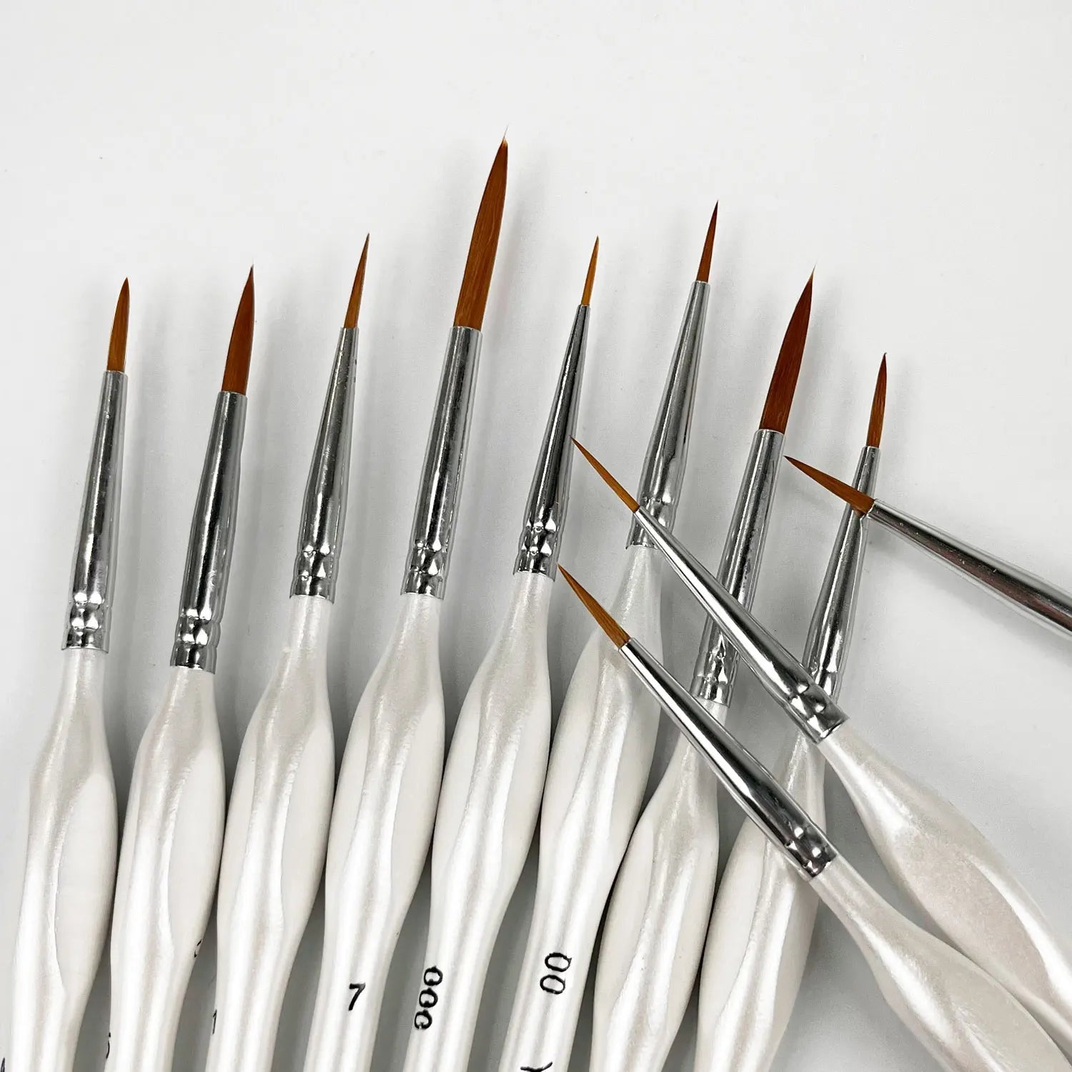 Yutiars 11-Piece Miniature Detail Paint Brush Set – Fine Art Brushes