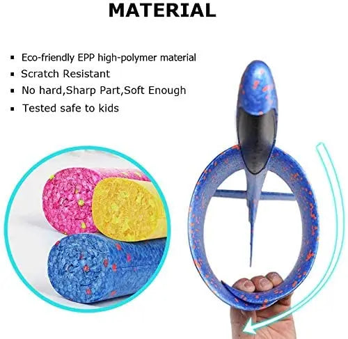 Large Foam Glider Plane – 36/48cm Hand-Throw EPP Airplane