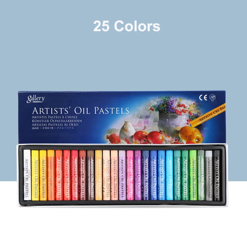 MUNGYO Artist Oil Pastels – Professional Non-Toxic Art Sticks