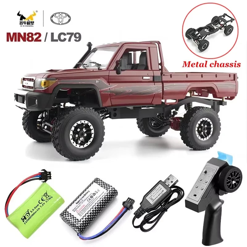MN82/MN82S 1/12 RC Car 4x4 Off-Road Crawler – Toyota Style