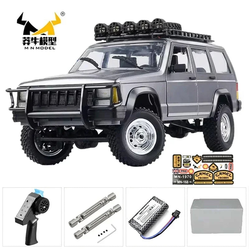 MN82/MN82S 1/12 RC Car 4x4 Off-Road Crawler – Toyota Style