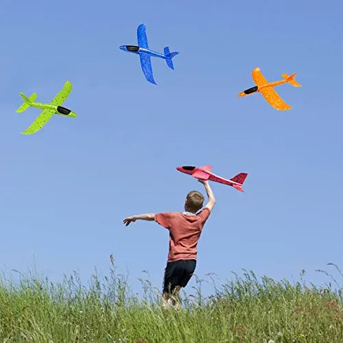 Large Foam Glider Plane – 36/48cm Hand-Throw EPP Airplane