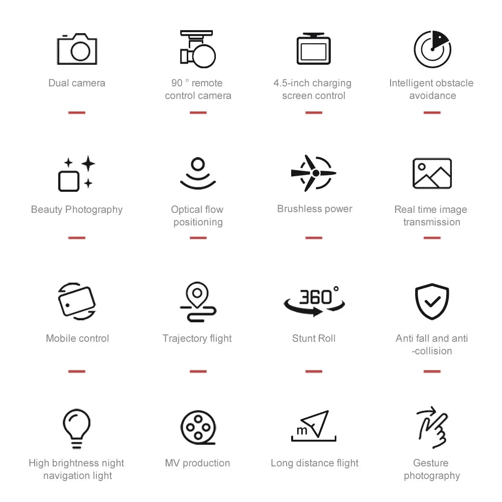 M22 Drone 8K/4K HD GPS Camera Foldable Quadcopter with Obstacle Avoidance