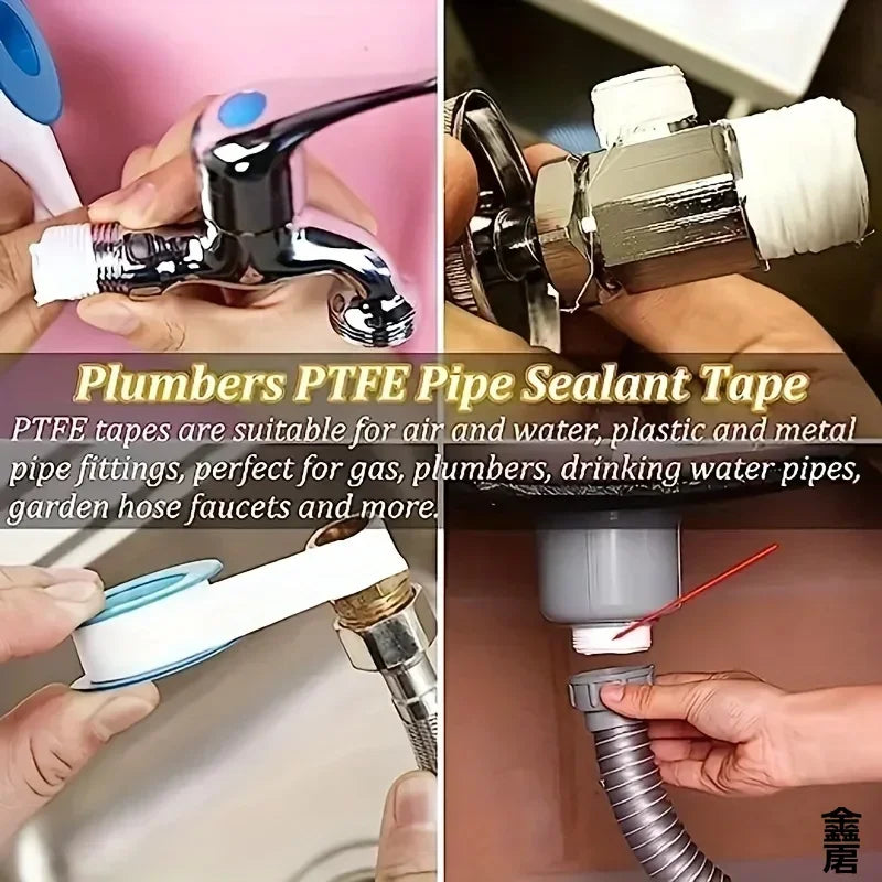 10PCS Thread Seal Tape – Waterproof Leak Repair Plumbing Tape